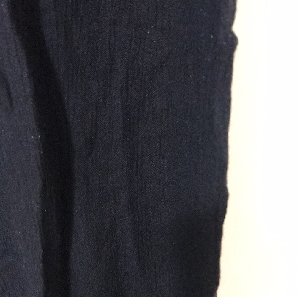 Free people black pants little design at top - Picture 8 of 10